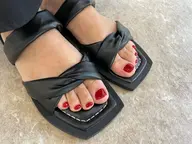 【フット】オフなし ワンカラー／ラメグラデーション