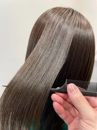 髪質改善カラーエステ+頭浸浴