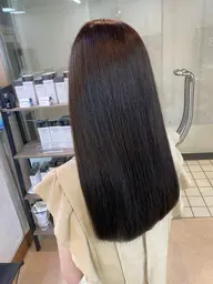 【美髪❄️】縮毛矯正+カット+保湿ケアトリートメント