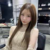 🇨🇳【髪質改善menu】💎ワンホンカット+透明感カラー+髪質改善ストレート+トリートメント💎