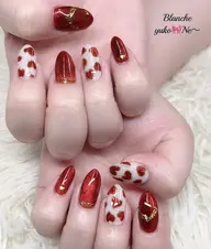 🉐ハンドネイル オフ込み(サンプルデザイン、カラーは選べます。)