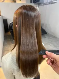 前髪縮毛矯正 ＋ カット ＋ トリートメント ¥13900