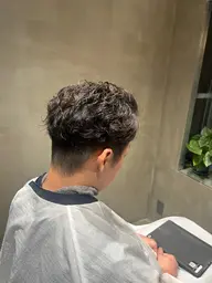 メンズカットパーマ