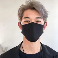 メンズカット＋ダブルカラー（ブリーチ＋オンカラー）