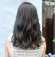 【ツヤ感ナチュラルカラー】落ち着き×大人可愛い仕上がり🖤