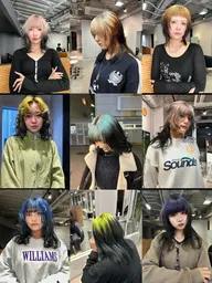 【迷ったらこれ🌟】【カウセリング動画を撮らせていただける方限定】ハイトーンデザインカラー(前髪カット込み)