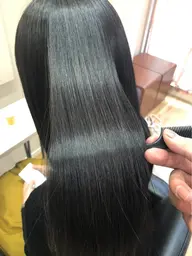 縮毛矯正+ハホニコトリートメント