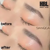 リピーター様限定  超話題HBL ハリウッドブロウリフト 眉毛パーマ＆美眉WAX 眉毛美容液導入付き！7000円