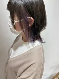 【お悩み解決- ̗̀ ☺︎  ̖́-】こだわりカット‪✂︎‬＋顔周り縮毛矯正＋最高級Aujuaトリートメント🥀𓈒𓂃