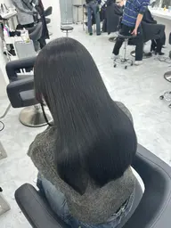 🌀【話題の美髪強制】🌀カット＋プレミアムケアカラー＋縮毛矯正＋髪質改善トリートメント＋炭酸spa