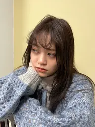 【🩵人気/予防美容🩵】前髪カット＋髪質改善カラー＋スパ