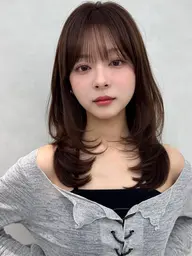 暖色系ワンカラー🍿❤️