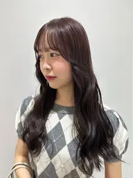 🌈minimo限定🌈前髪・顔周りカット➕ワンカラー➕ヘアセット