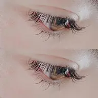 マツパ＋アイブロウ脱毛🎶 ＋¥1100でパリジェンヌに変更可能です︎💕