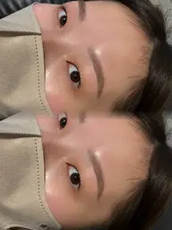 【人気セットメニュー✨】♡似合わせまつ毛パーマ（パリジェンヌ・バンビ）＋美眉スタイリングWax脱毛♡（メイク仕上げ込み）