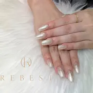 【ハンドネイル】ラメワンカラー💖