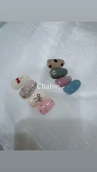 【付替オフ】Art2本付ハンドワンカラー
