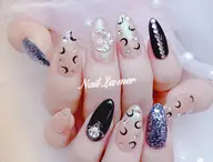 オフなしスカルプ長さだし+持ち込みデザイン(ジェルオフあり+500円)