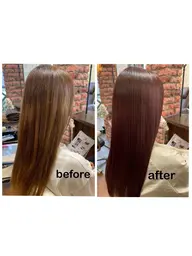 レディース限定髪質改善メテオカラー+カット