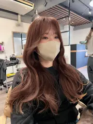 カット+アディクシーカラー+イオンコネクトトリートメント【韓国ヘア🇰🇷/くびれヘア/顔まわり🇰🇷】