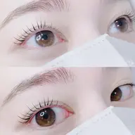 【💛ミニモ限定】アイブロウWax選べる♪パリジェンヌラッシュリフトorまつ毛パーマ★束巻仕上げ+1000円