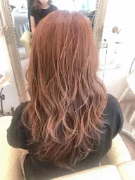 カラー　ロング料金別　シャンプー、ブロー込🎀