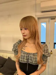 🍁韓国ハネシールエクステ【4ヶ月以上持つ】🍁馴染ませカット＋羽シールエクステ40本​〜​