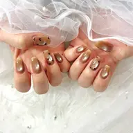 チップ長さ出し10本＋2本デザイン