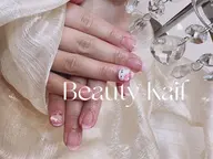 🎀🔥【ハンド】オフィスフレンチ➕10粒ストーン(7日以内直し無料)ベースあり