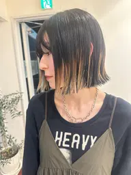 💟大流行中💟playing color（ブリーチ込み）＋オージュア1stトリートメント＋カット