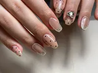 【オフあり】リッチコース(持ち込み画像相談🉑):自爪育成ケア込み、フィルイン対応、スカルプ パーツオフ別途220円