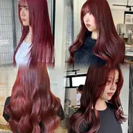 ♥️暖色♥️ブリーチなしカラー🫧＋無料艶髪トリートメント＋簡易頭皮マッサージ🧖🏻‍♀️(SB込み)/透明感カラー