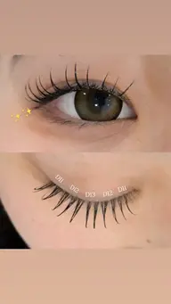マツエクモデル✨(本数はできる限りご希望に添いますが、お時間内で付けれるだけとなります)