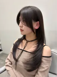 【🫧人気No.2🥈🫧】韓国顔まわりカット➕透明感カラー➕うるつや美髪プレミアムトリートメント✨