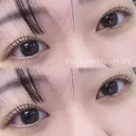 根元立ち上げ⟡.*パリジェンヌラッシュリフト上🪞束間コーティング仕上げ🤍　マツパ/韓国風/笹塚