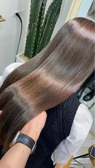 🌈✨美髪矯正【韓国風小顔カット＋縮毛矯正＋選べるトリートメント】✨🌈