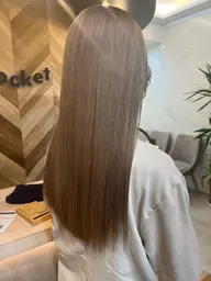 ＊【艶ハイトーン】ダブルカラー（ブリーチ込み）➕カット➕ケアトリートメント➕marbb🛁