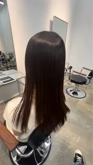 『17:00以降限定価格⭐️』髪質改善ストレート+プレミアムトリートメント