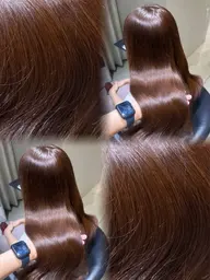 【メンテナンス🎀】ワンカラー+2step艶TR+毛先5cm以内整えカット✂︎