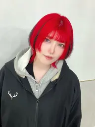 【人気𝐍𝐎.𝟑】最高級ブリーチ+艶髪カラー+補修トリートメント
