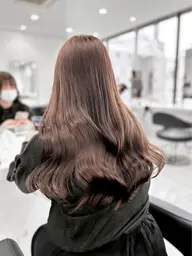 ブリーチなしダブルカラー+髪質改善