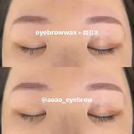 学割U24🎓 《全顔💆🏻‍♀️×カラー🎨》美眉アイブロウWAX＋フルフェイス＋眉カラー(メイク込) ¥9500