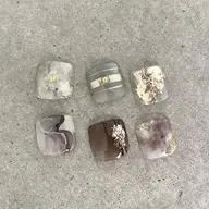 【フット】親指デザイン