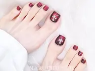 【Foot】親指1本のみ持ち込みデザイン(オフあり)