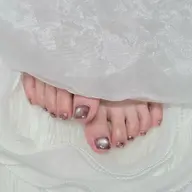 🩷練習モデル募集【4/20限定★最旬ネイル】フットマグネットorフラッシュ/選べるワンカラー¥3000🩷