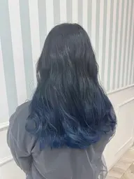 【平日限定】透明感のある⭐️ブリーチ＋カラー