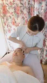 １２工程　贅沢フェイシャルアドバンスコース(50分)フェイシャル　肩　デコルテ🎵