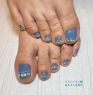 フットネイル、サンプルアート