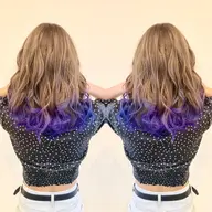 ✨オススメ✨全体イルミナカラー＆袖カラー〔ブリーチ込み〕