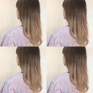 外国人風Wカラー＋トリートメント